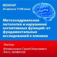 Митохондриальная патология и нарушения когнитивных функций: от фундаментальных исследований к клинике